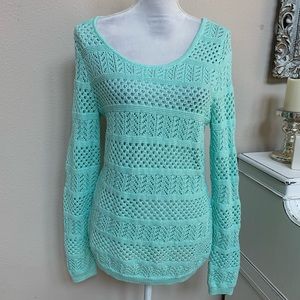 COPY - Calvin Klein Open Knit Sweater Size M